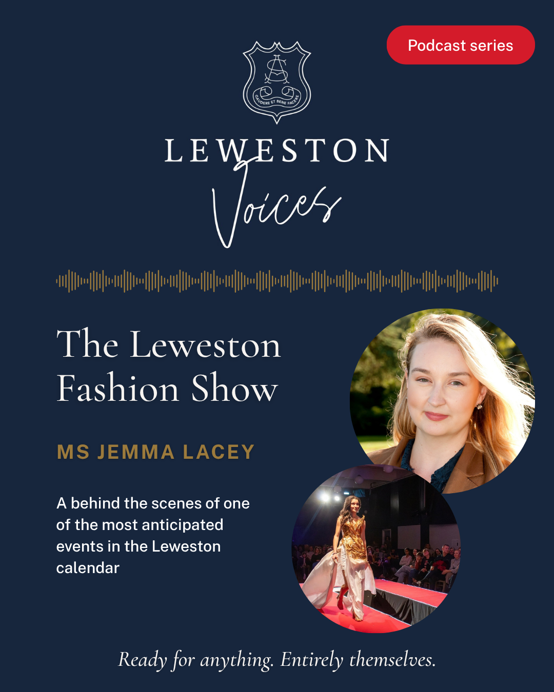 The Leweston Podcast Infographic - Jemma Lacey Fashion Show